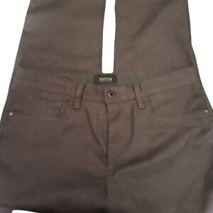 Kenneth Cole Reaction 32x30 Men's Casual Jean Style Charcoal Grey Pants